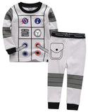 Children's Cotton Pajamas Astronaut Space Suit PJs Jammies Set