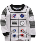 Children's Cotton Pajamas Astronaut Space Suit PJs Jammies Set