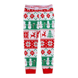 Children's Cotton Christmas Pajamas Holiday Fair Isle Nordic PJs Jammies Set